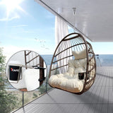 Swing Hammock Egg Basket Chairs Without Stand Indoor Outdoor, UV Resistant Cushion Hanging Chair, W2707P184371