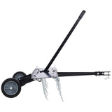 40-Inch Lawn Sweeper Tow Behind Dethatcher, Landscape Rake, Lawn Tractor Rake, Tine Tow Dethatcher W46577208