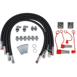 2 Three Way Diverter Valves w/ Quick Connects Replacement for 1-2 ton Chinese Mini Excavator 42561558