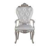 Cream and Golden Ivory Tufted Arm Chairs B062P182714