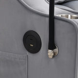 Modern Velvet Loveseat Futon Sofa Couch w/Pullout Bed,Small Love Seat Lounge Sofa with adjustable W311P195252