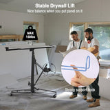 Drywall Lift 11FT, Drywall Lifter Panel Jack, 150LBS Heavy Duty Sheetrock Hoist with 360&deg Adjustable W2069P293026