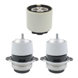 Pair Engine Motor Mounts W/ Trans Mount Replacement for Audi Q7 Volkswagen Touareg 3.6L SUV 50498205