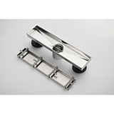 12 Inches Linear Shower Drain, Included Hair Strainer and Leveling Feet W2287P146729