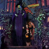 11.8ft Life Size Hanging Witch Talking Halloween Hanging Decoration 40479945