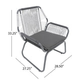 MILAN 3PC CHAT SET 62331.00GRY