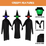 Halloween Black Witches with Change Colors 98970562