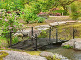 Decorative Pond Bridge 74578924