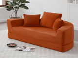 Convertible sofa couch bed,multi-functional,circular bed,adjustable Futon sofa ,No Assembly W2677P388983