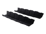 Black PP Side Skirt Rocker fit for Chevrolet Camaro RS SS 2016-2022 ZL1 Style 2PC 27251718