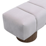 Upholstered Dining Bench for Dining Room, No-Assembly End of Bed Entryway Bench Ottoman for Bedroom N779P253550L