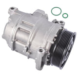 A/C Compressor LR012593 LR015151 Replacement for 2009-10 Jaguar XF, 2005-09 Land Rover LR3, 34621433