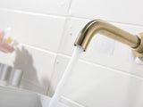 Wall Mounted Bathroom Sink Single Lever Handle Faucet with Pop-Up Drain 37879379