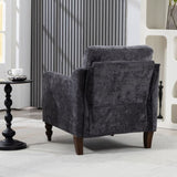 Accent Comfy Chenille Chair w/USB charging port,Mid,Soft,High-support Rebound Sponge,Ergonomic W2715P312493