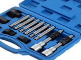 13pc Alternator Pulley Service Kit Free Wheel Socket Pulley Removal Tool Set 62346331