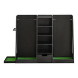 55.5''x16''x37'' Wooden Golf Bag Organizer and Storage, High Quality Wooden 2 Golf Bag W1422P233425