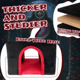 53" Large Cat Tree, Gothic Cat Tower with Padded Perch, Spacious Condo, Comfy Hammock, Scratching 97133609