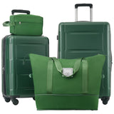 2 Piece Luggage Set with Bags Expanable Spinner Wheels ABS Lightweight Suitcase with TSA Lock N732P198744F