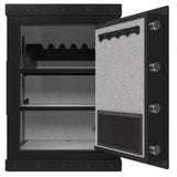 Three-lock safe, measuring 24.4 16.5 14.9 , suitable for home and office use, large steel W396P307328