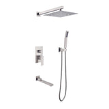 10" Rain Shower Head Systems Wall Mounted Shower W2287141160