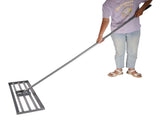 Garden backyard farmland golf course compost sand leveling with 79.5 long handle heavy duty tool 19956114