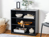 3-Shelf Bookcase with Adjustable Shelves,Black 68213683
