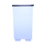 65.3" TV Stand with LED light strips and Iron mesh barn door Y decorative strip white Black walnut W1412P271798