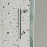 56-60" W x 71" H Piovt Swing Glass Shower Door,Pivot Frame Sliding Shower Door with 1/4" Clear W2122P199049