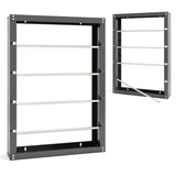 Galvanized Metal Wire Spool Rack with 4 Rods 82467432
