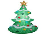 Multicolor Christmas Tree Airblown Yard Inflatable, 4' 88595885