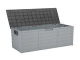 75gal 260L Outdoor Garden Plastic Storage Deck Box Chest Tools Cushions Toys Lockable Seat 10663967