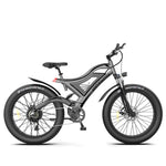 ZUN AOSTIRMOTOR Hot Fat Tire Adults Electric Bicycle 26 In. Electric Mountain Bike, All Terrain e-bike 48287530