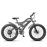 ZUN AOSTIRMOTOR Hot Fat Tire Adults Electric Bicycle 26 In. Electric Mountain Bike, All Terrain e-bike 48287530