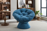 Oversized Swivel Accent Chair, 360 Swivel Barrel Chair, Papasan Chair for Living Room Bedroom W1752P172298