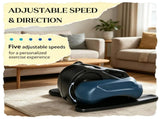 Under Desk Elliptical Machine Powered Leg Exerciser, Adjustable Speed, Remote & LCD Display for 89984071