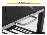 Charcoal Grill Outdoor BBQ Grill, Extra Large Cooking Area with Two Individual & Adjustable Charcoal 50882218