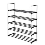 ZUN 5 Tiers Shoe Rack Shoe Tower Shelf Storage Organizer For Bedroom, Entryway, Hallway, and Closet 45068664