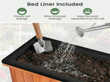 Detachable Bottom Garden Bed, Protective Coating Pine Planter for Herbs, Flowers & Vegetables 40" x 08880794