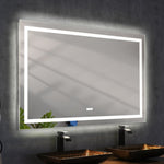 ZUN 72 x 36 Inch LED Bathroom Mirror with Lights, Lighted Vanity Mirror, Anti Fog Design , Large Wall 51388463