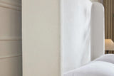 Harper Tall Headboard Upholstered Bed / 54" High Headboard / Elegant Simplicity / No Box Spring B083P227886
