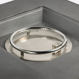 Outdoor Propane Fire Pit Table,Square Stone 35-inch Planter Base, 50,000 BTU Stainless Steel Burner, W3016P233629