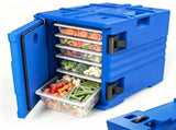 82QT Insulated Cooler with Wheels Blue 38929317