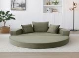 Convertible sofa couch bed,multi-functional,circular bed,adjustable Futon sofa ,No Assembly W2677P388982