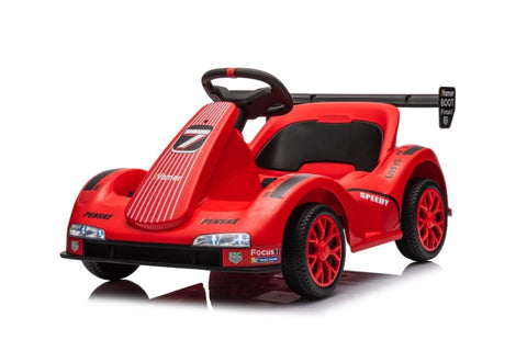 ZUN Kids Electric Go Kart, 12V Battery Powered Ride On Car w/Remote Control, Safety Belt, Slow Start, W1760140074