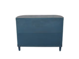 47''Oval Storage with 4 Doors,Buffet Sideboard with Storage, Fluted Accent Storage W2295P290657
