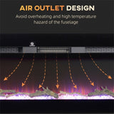 Electric fireplace heater 78514992