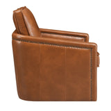 Brown Swivel Accent Chair B062P209162