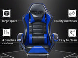 Game Chair, Adult Electronic Gaming Chair, Ergonomically Designed, PU Leather, Lounge Chair with 93126939