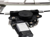Replacement Window Regulator with Front Left Driver Side for Jeep Grand Cherokee 00-04 Silver 37048539