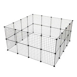 Pet Playpen, Small Animal Cage Indoor Portable Metal Wire Yard Fence for Small Animals, Guinea Pigs, 26976233